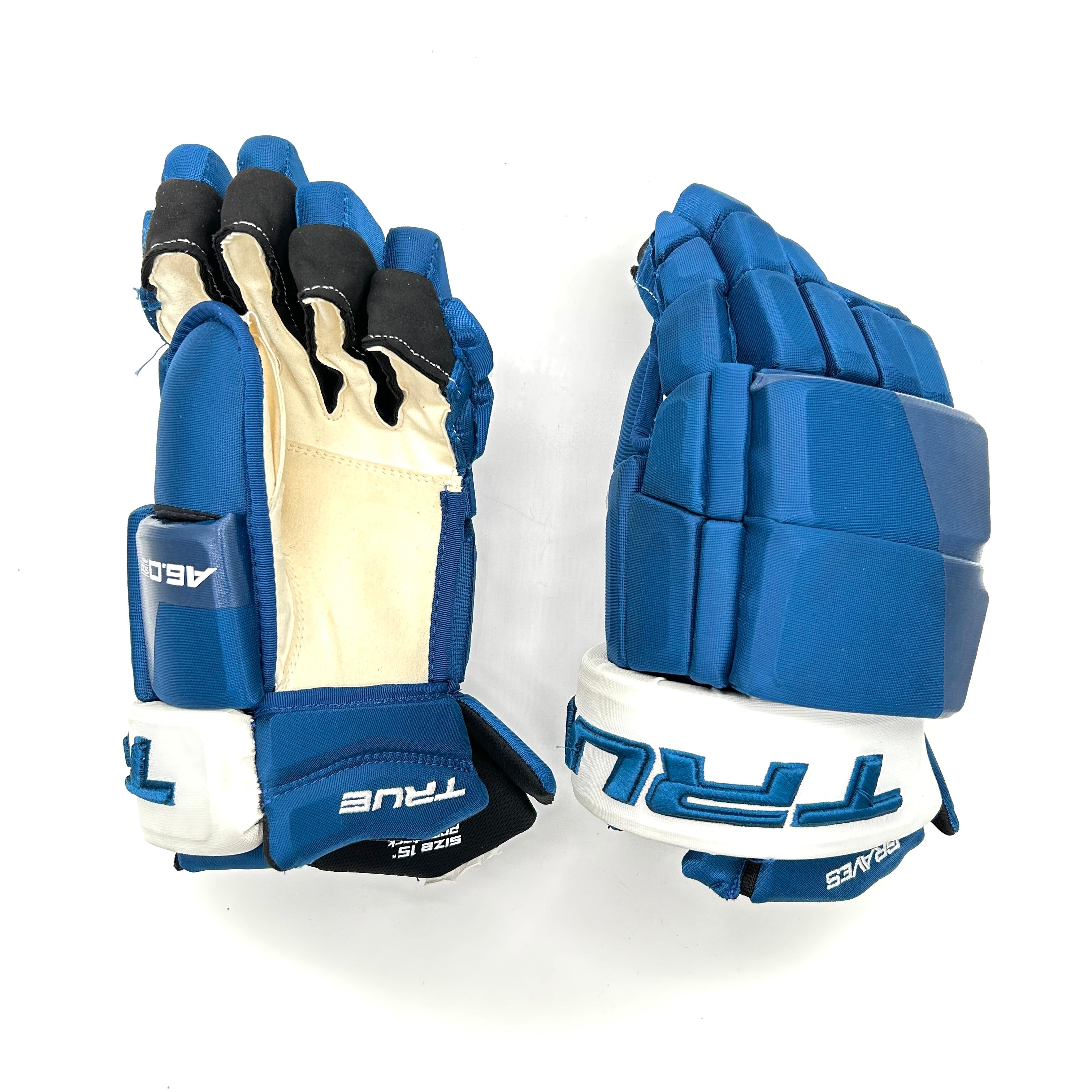 True A6.0 - Gant NHL Pro Stock - Ryan Graves (Bleu/Blanc)